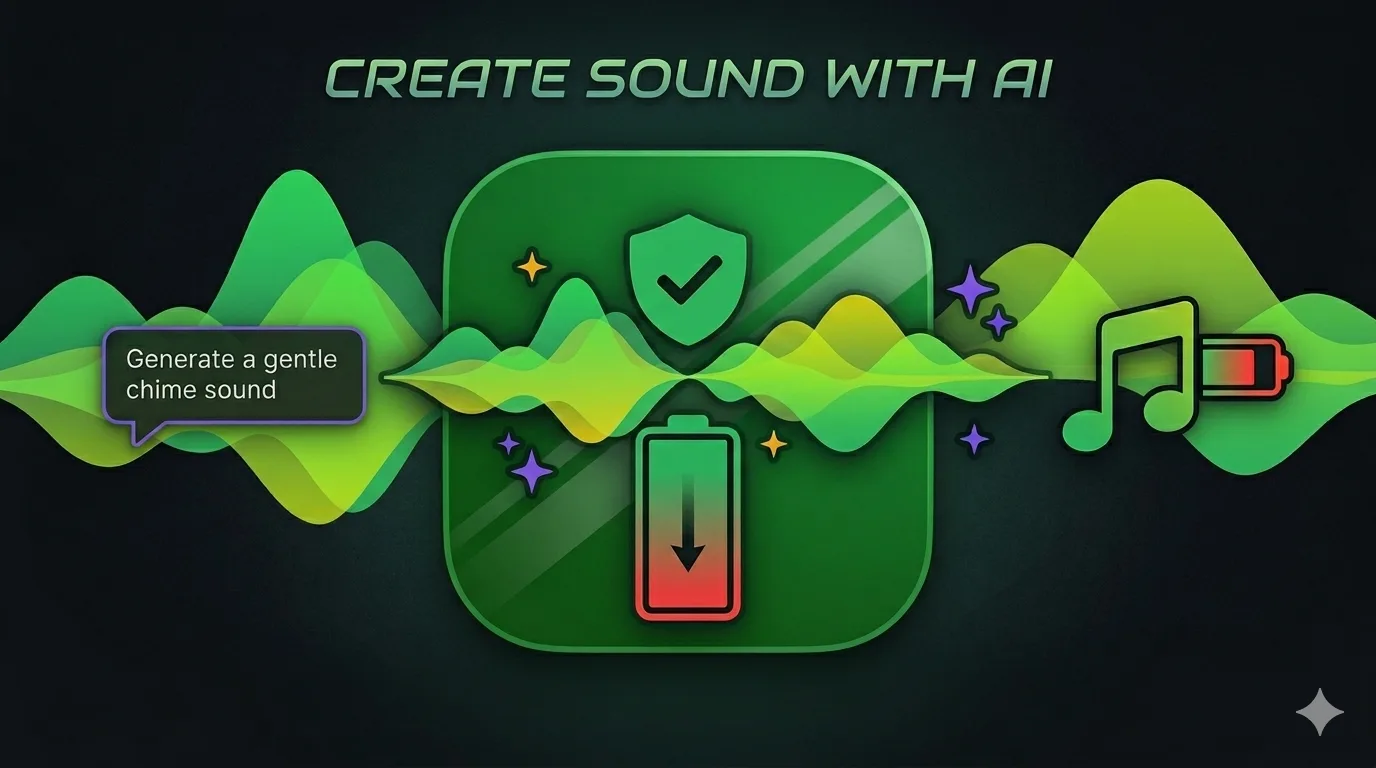 Create Custom Battery Alert Sounds with AI