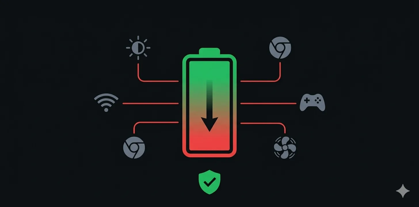 Why Your Laptop Battery Drains So Fast (And How to Fix It)
