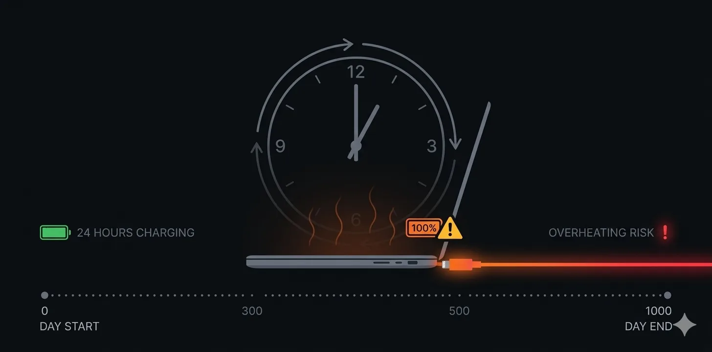 Should You Leave Your Laptop Plugged In All Day?